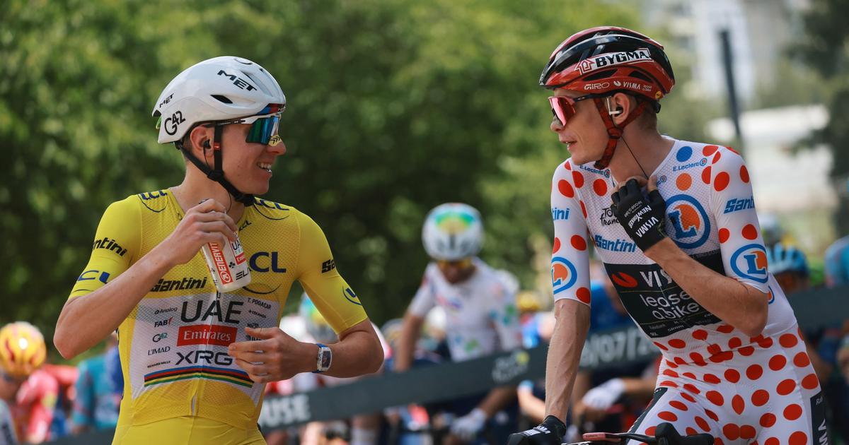 EN DIRECT - Tour de France : le peloton s’élance vers le plateau de Solaison, contrôle antidopage dans la nuit pour Pogacar et Vingegaard, suivez la 15e étape