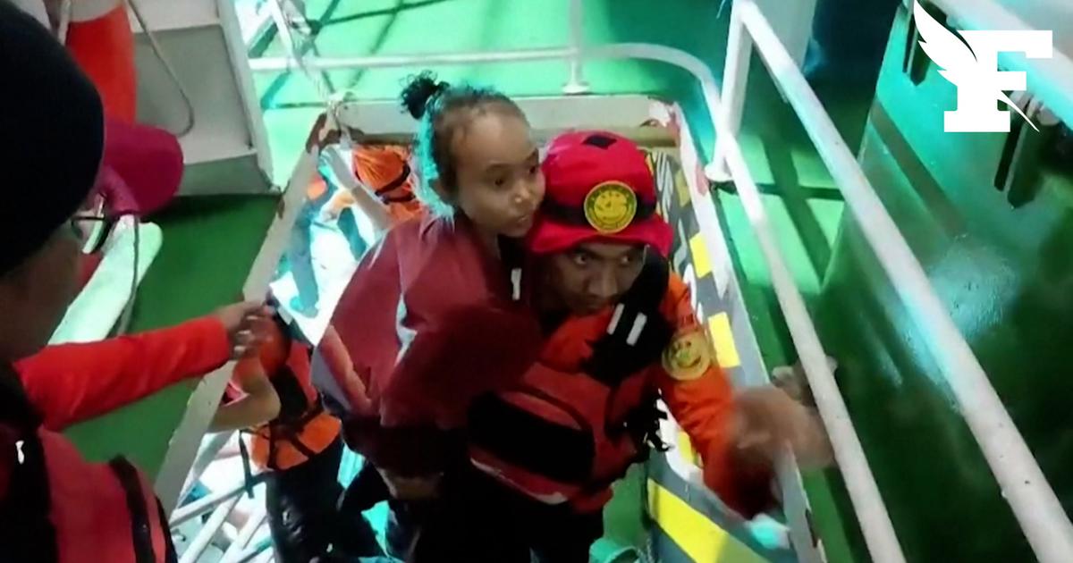Trois jours après le naufrage d’un bateau, cinq personnes miraculeusement retrouvées vivantes en Indonésie