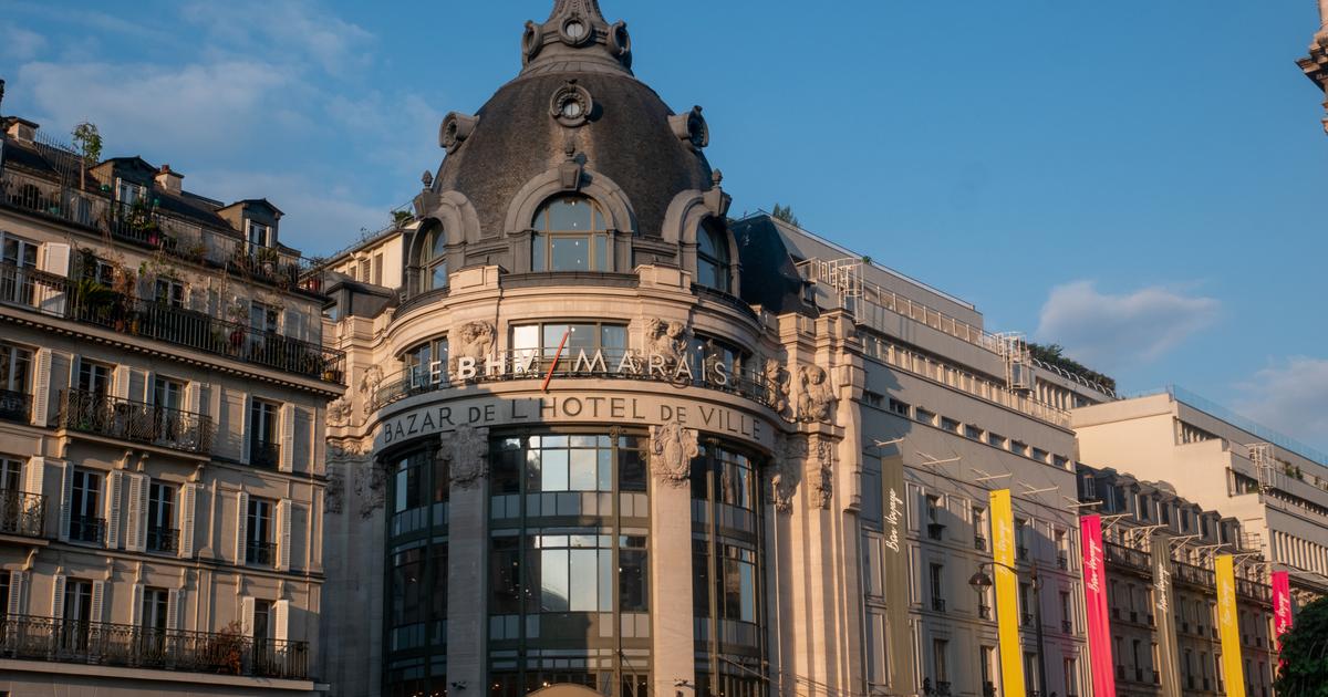 Retour de marques , réouverture du rez - de - chaussée ... Le BHV Marais à Paris dévoile son plan de relance