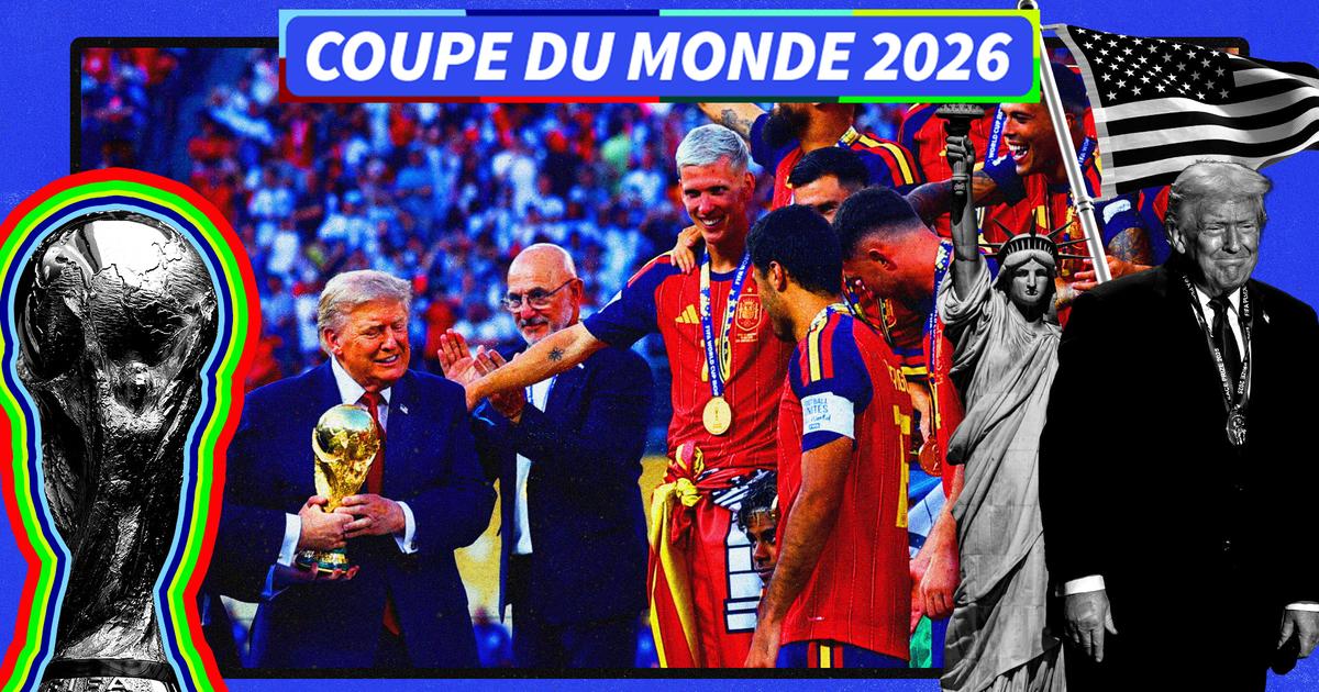 Voir Donald Trump remettre le trophée à l’Espagne de Pedro Sanchez avait quelque chose de savoureux... (Ảnh: Reuters)