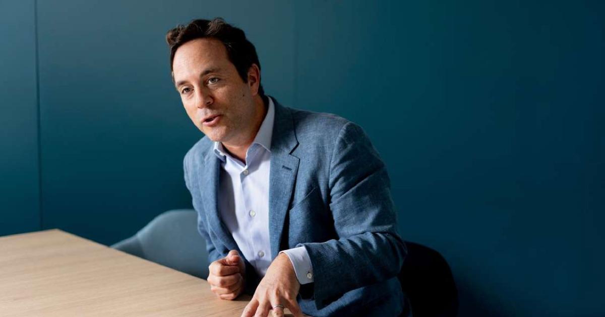 Spencer Rascoff, directeur de Match Group, de passage à Paris, fin juin. (Ảnh: DR)