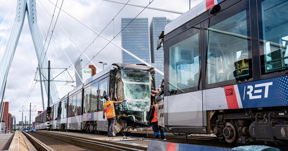 Rotterdam : une collision entre deux tramways fait 15 blessés