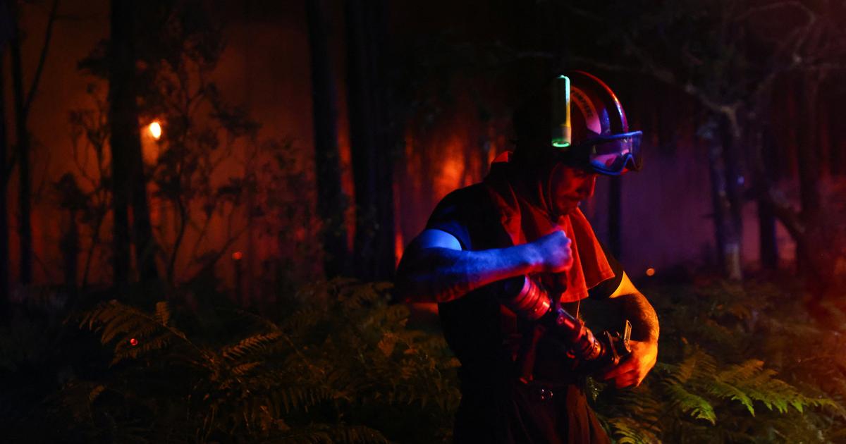 « Nous allons faire ce qu’on attend de nous » : en Gironde et dans les Landes, les pompiers luttent sans relâche