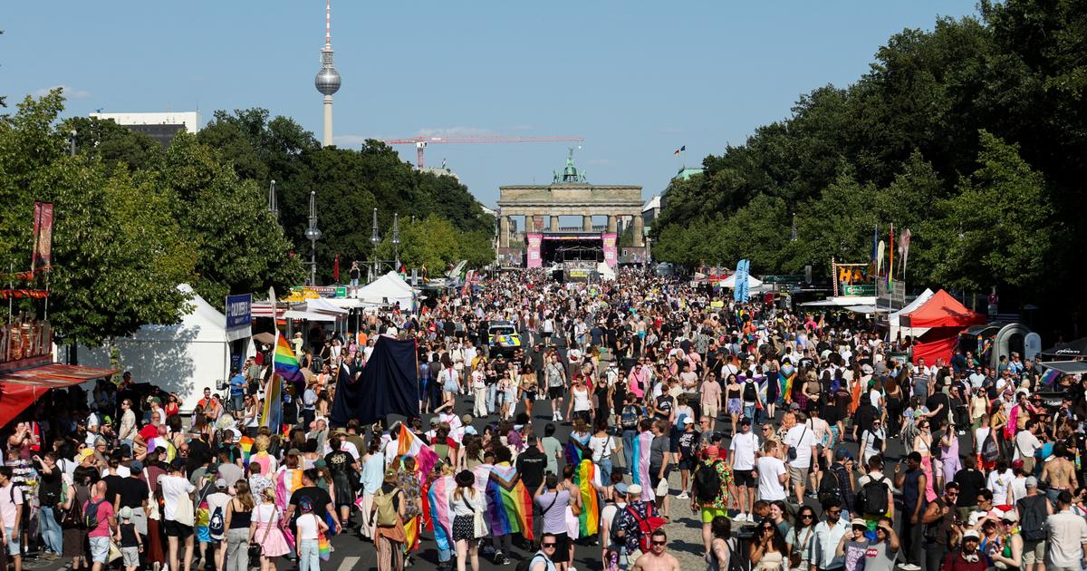 Lễ hội gay pride diễn ra tại Berlin vào thứ Bảy ngày 25 tháng 7. (Ảnh: Maryam Majd / REUTERS)