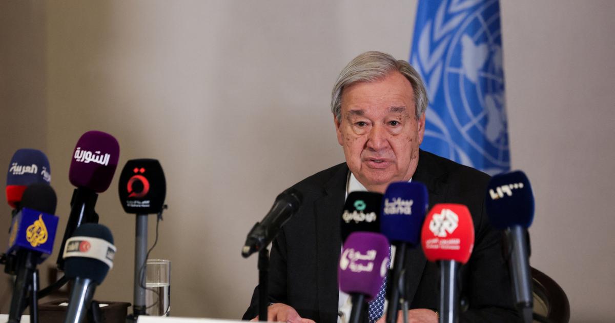 Guerre au Moyen-Orient : le chef de l'ONU appelle à lever «immédiatement» toutes les sanctions contre la Syrie