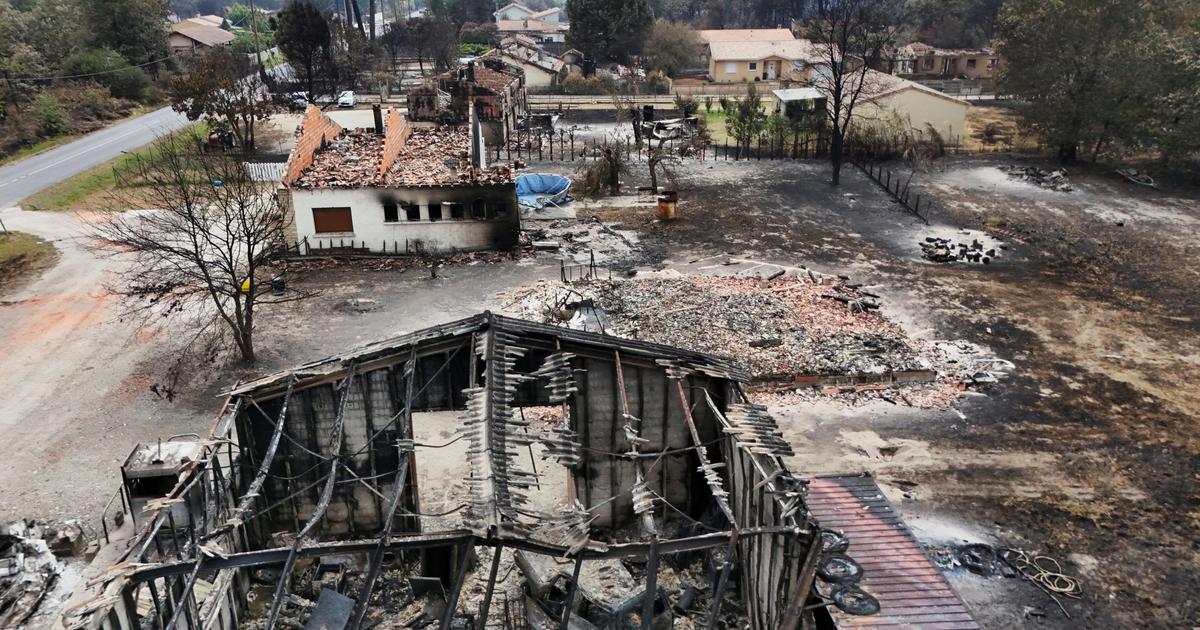 « J’en connais qui ne s’en remettront jamais » : au Porge ravagé par l’incendie, un paysage d’après-guerre