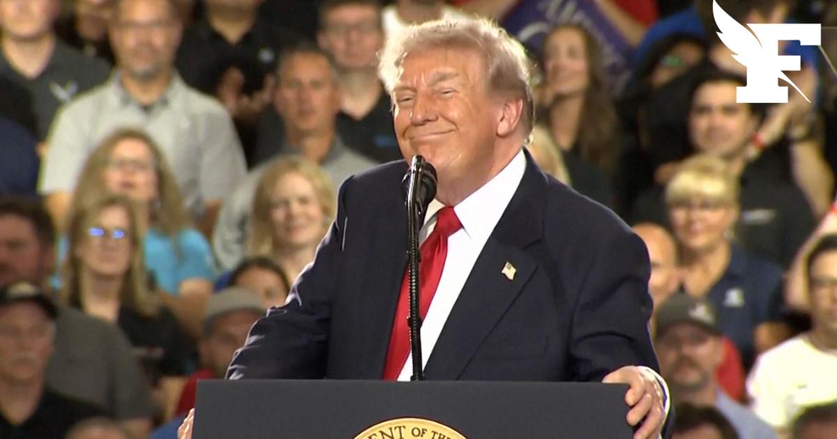 «Protecteur de pédophiles», «communiste» : passe d’armes entre Donald Trump et un opposant pendant un discours