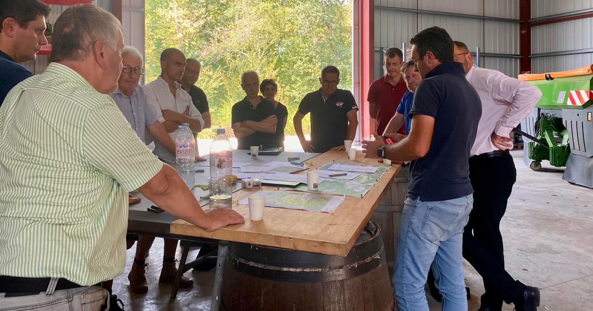 «On a prêté tous nos tracteurs... et vous allez nous laisser perdre nos récoltes ?» : près de Cestas, la colère des agriculteurs empêchés de travailler