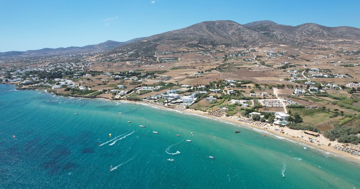 En Grèce, incendie sur l'île touristique de Paros, des évacuations préventives