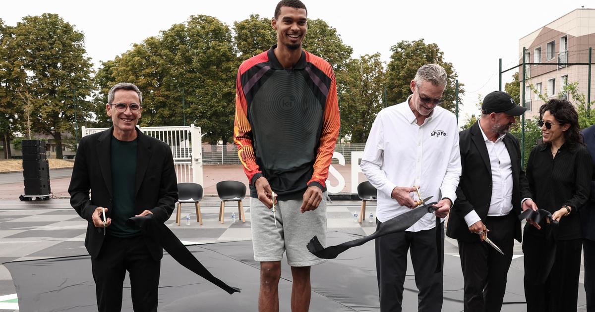 Basket : Victor Wembanyama de retour à Nanterre pour inaugurer un terrain