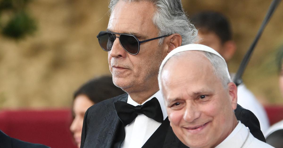 Andrea Bocelli chante en faveur de la paix en présence du pape Léon XIV