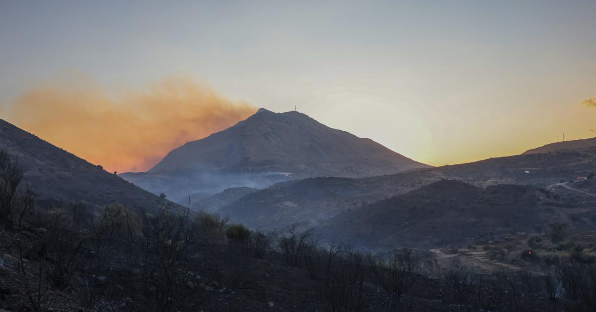 Incendies en Crète : 8.000 personnes évacuées