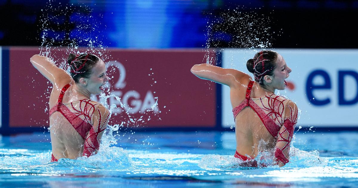 Championnats d’Europe de natation : les Bleues au pied du podium en duo synchronisé