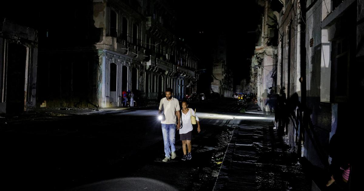 Cinq des 15 provinces de Cuba privées d'électricité