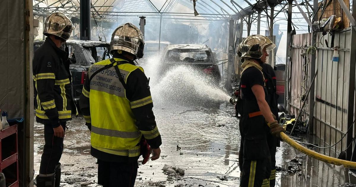 Près de Nice, un feu se déclare dans des serres agricoles, une cinquantaine de pompiers mobilisés