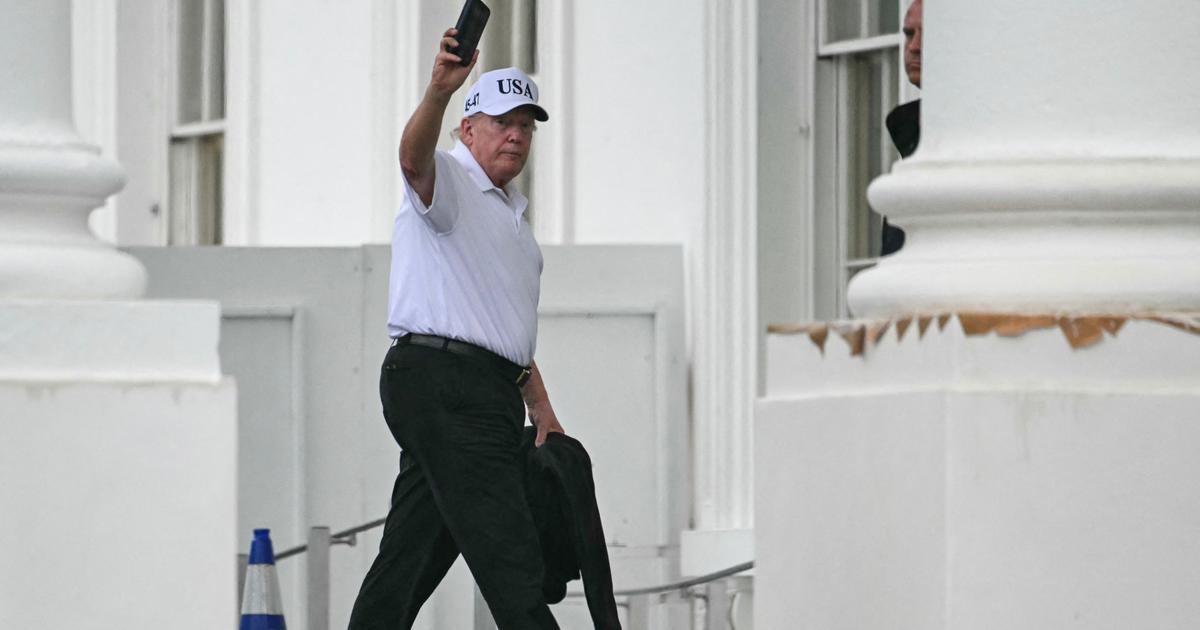 Un homme armé a été arrêté sur un golf de Trump en Californie, avant une visite du président
