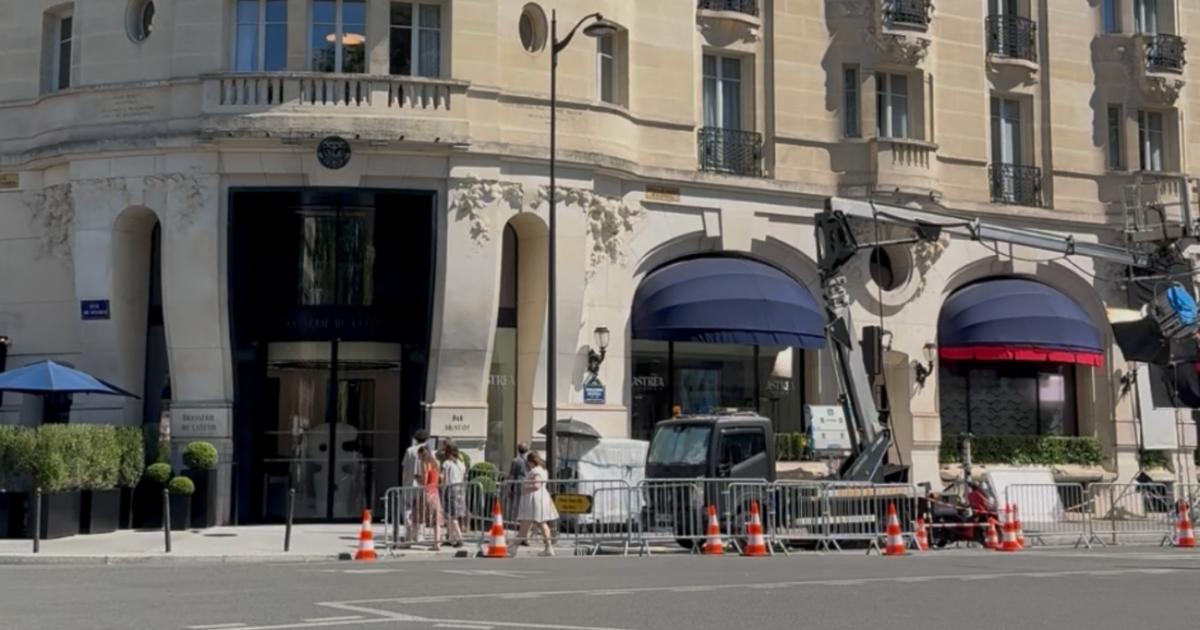 «Je m’attendais à voir beaucoup plus de monde» : l’hôtel Lutetia privatisé pour le tournage de The White Lotus