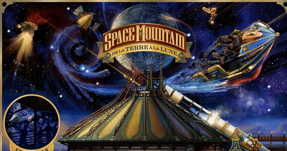 Disneyland Paris va transformer son attraction iconique Space Mountain, qui va fermer en 2027