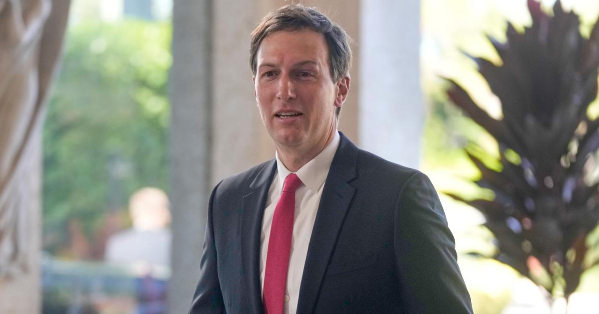 Jared Kushner tente de faire avancer le « plan Trump » pour Gaza