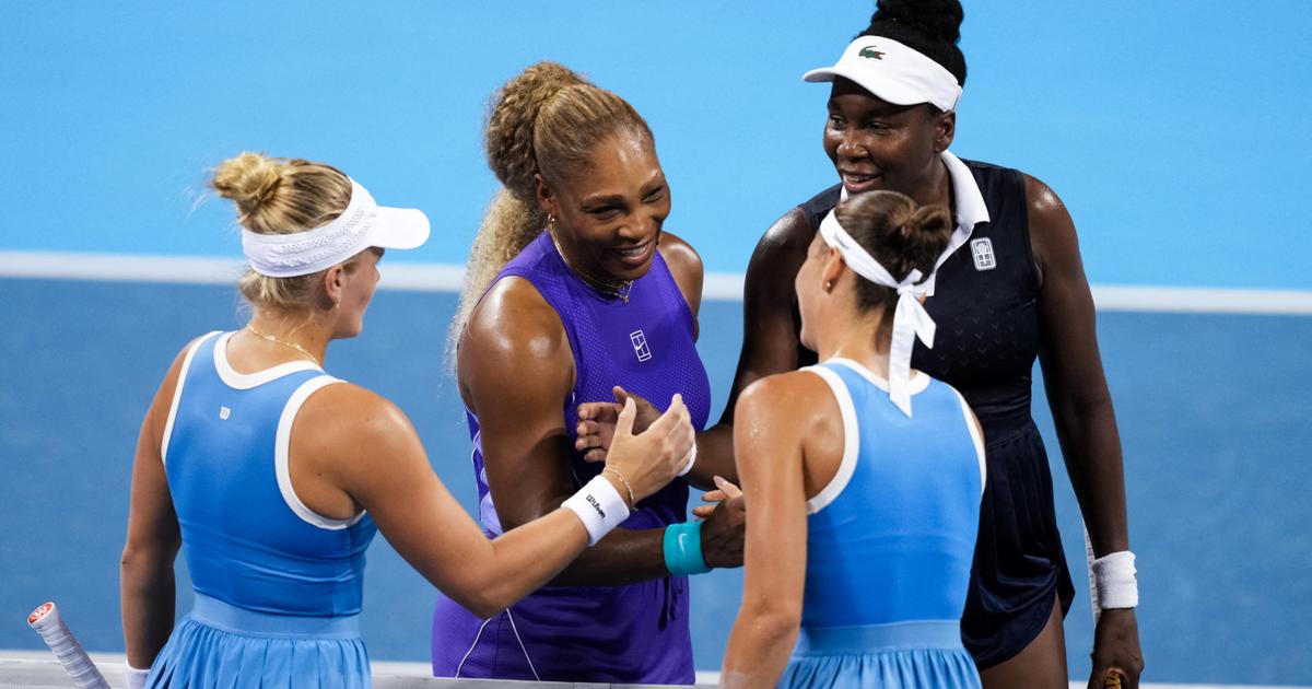 Tennis : les sœurs Williams réunies, quatre ans après leur dernier match ensemble
