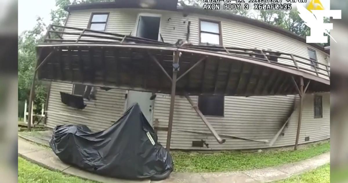 États-Unis : une terrasse s’effondre sous les pieds de policiers en intervention faisant plusieurs blessés