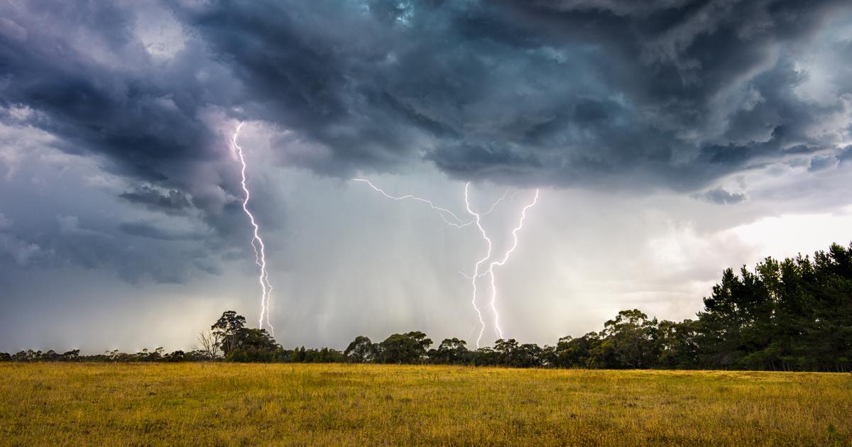Orages : cinq départements du Sud-Est placés en vigilance orange ce jeudi, des vents violents et de la grêle attendus