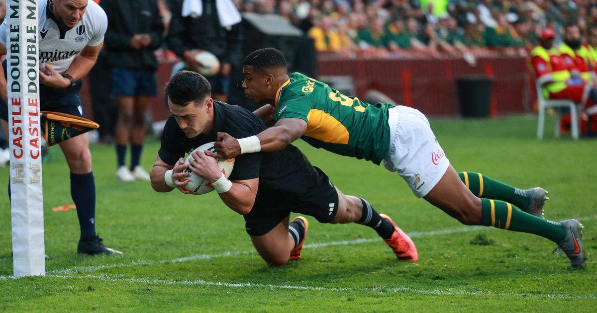 EN DIRECT - Afrique du Sud-All Blacks : puissants mais brouillons, les Springboks mènent d’un petit point