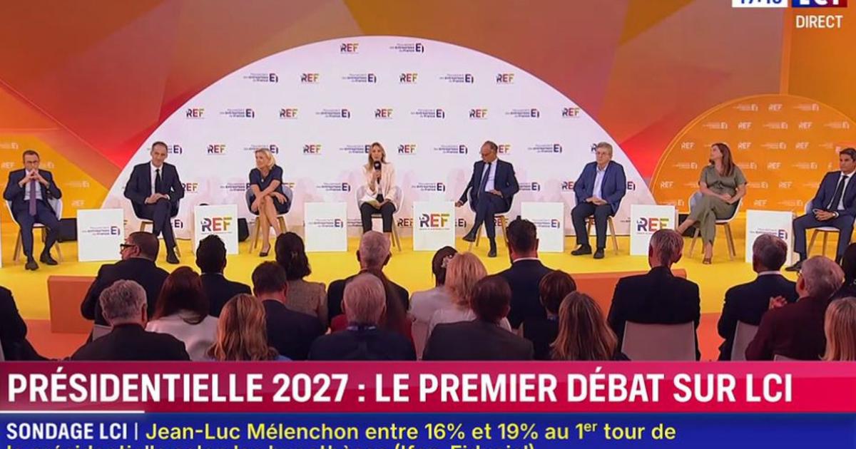 Audiences : quel score pour le premier débat de la présidentielle diffusé sur LCI ?