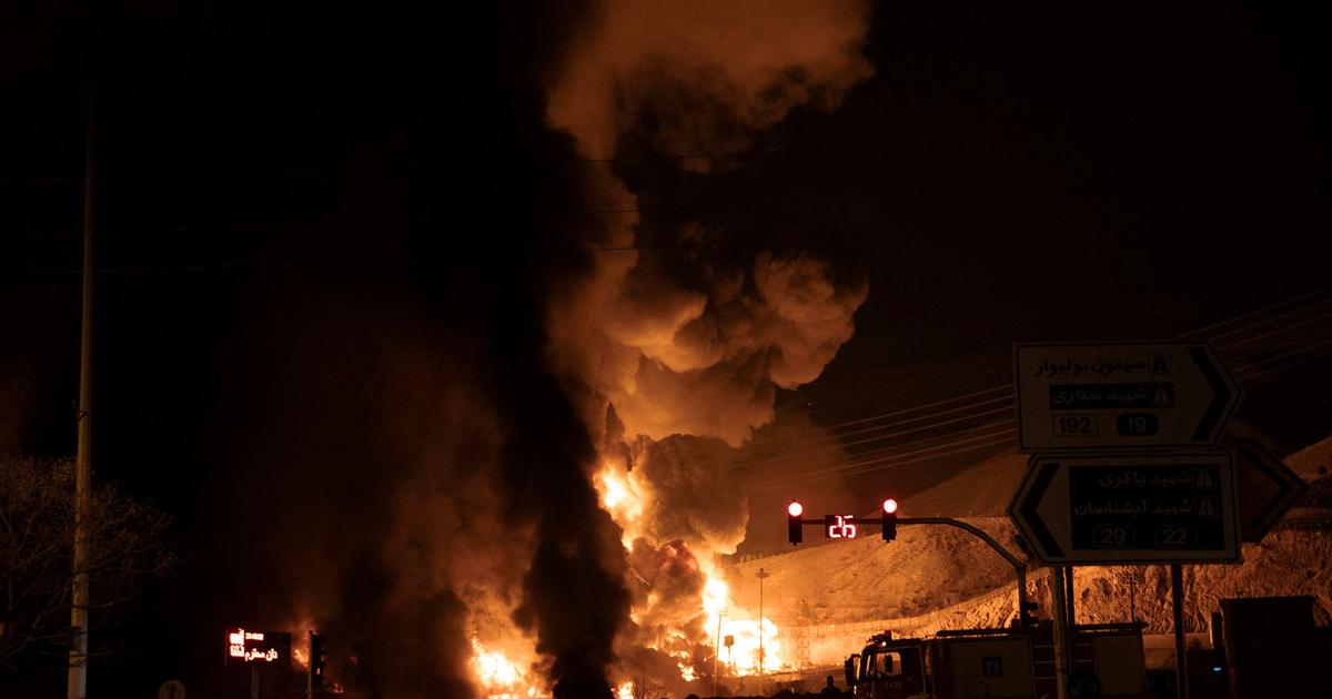 L'Iran diffuse des images d'un tir de missile après les premières frappes des USA en un mois