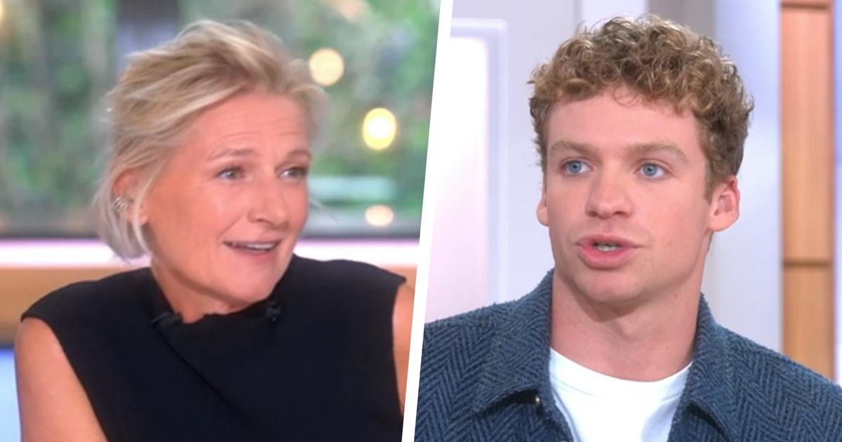 «Il va y avoir des évanouissements» : la réaction d’Anne-Élisabeth Lemoine face au cadeau offert par Léon Marchand