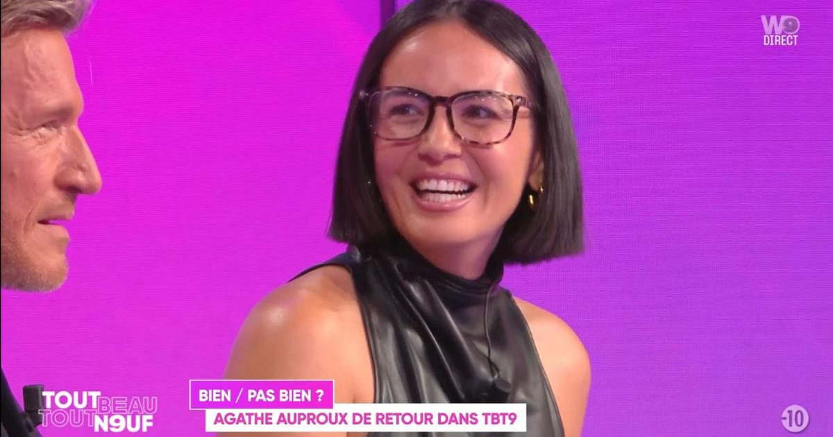 «Je suis très contente d’être ici» : Agathe Auproux de retour dans «Tout beau, tout n9uf»