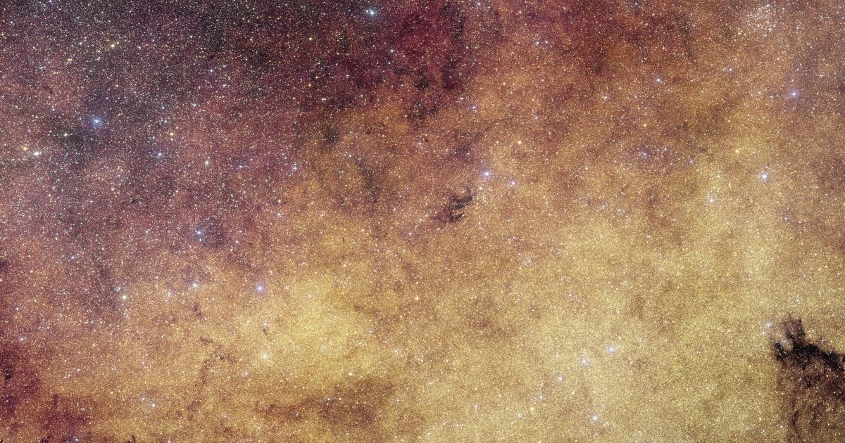L’incroyable image du centre galactique qui pourrait révéler la présence de planètes vagabondes