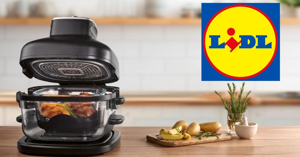 Lidl sort son propre airfryer en verre, à un prix qui attire les amateurs de petits prix