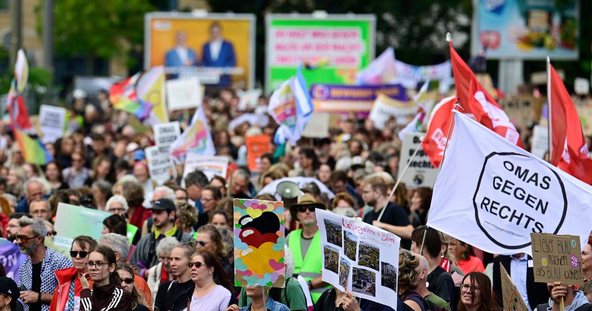 Allemagne : des milliers de manifestants pour «la démocratie» à la veille du scrutin en Saxe-Anhalt