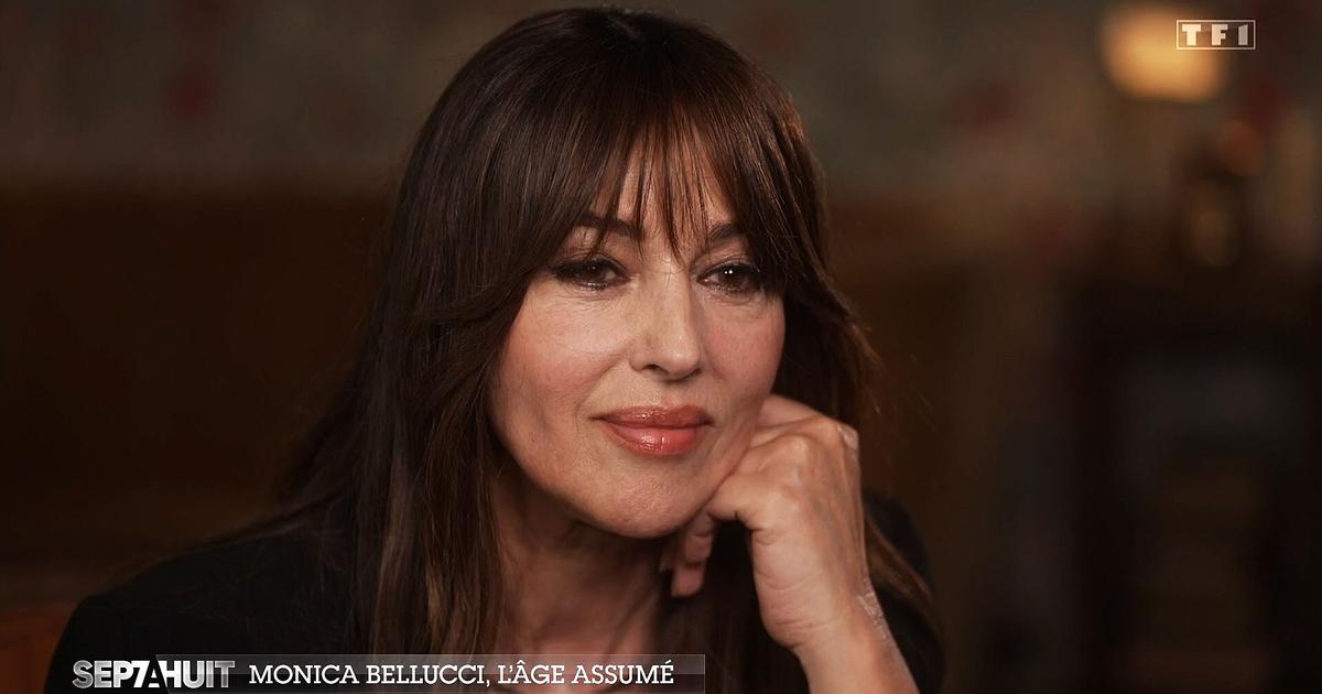 «On vieillit ou on meurt»: Monica Belluci, magnétique dans «Sept à huit»