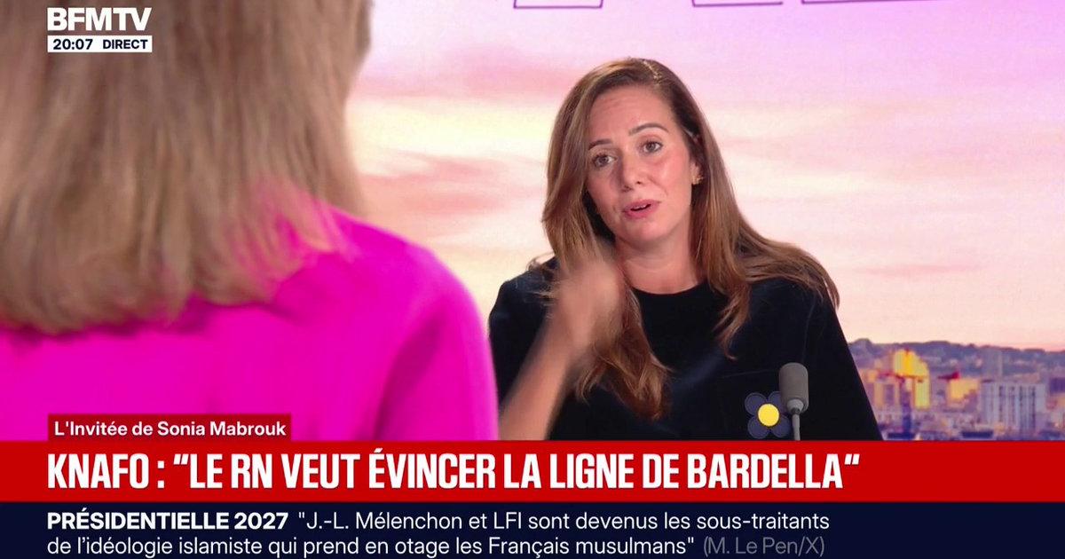 «Des positions extrêmement socialisantes» : pour Knafo, le RN opère un «retour au marinisme le plus pur», au détriment de la ligne Bardella