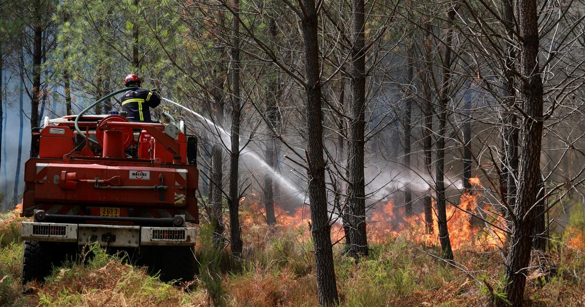 «Notre système est à bout de souffle» : sur le front des incendies tout l’été, les pompiers font grève pour demander plus de moyens