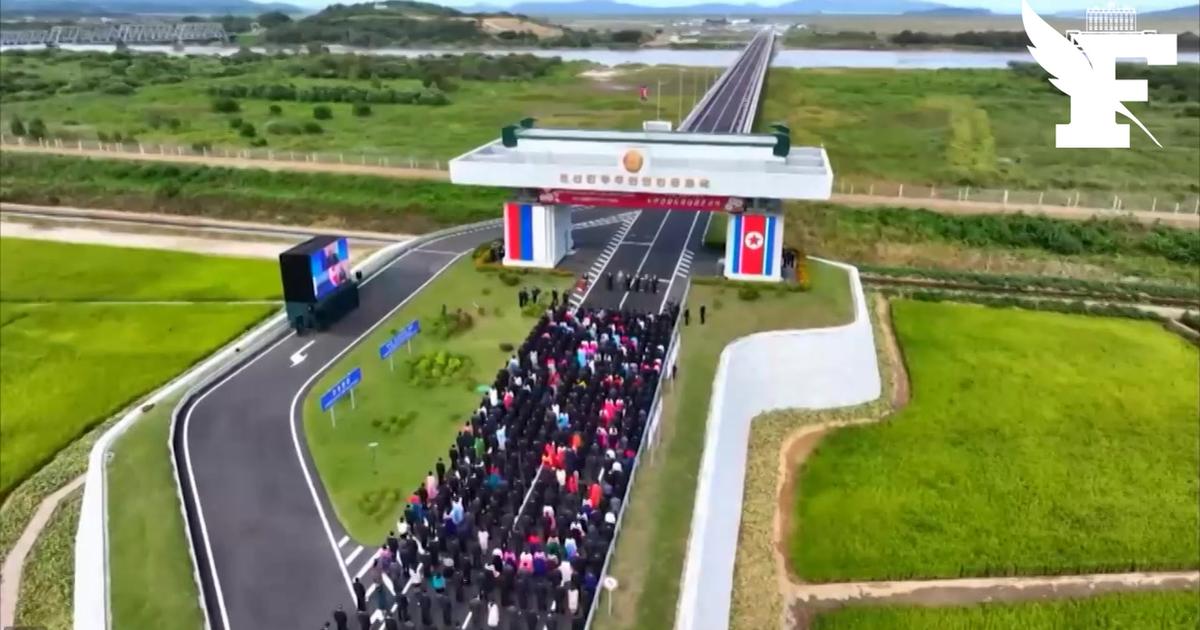 «Des relations éternelles comme le courant du fleuve» : la Russie et la Corée du Nord inaugurent le premier pont routier reliant les deux pays