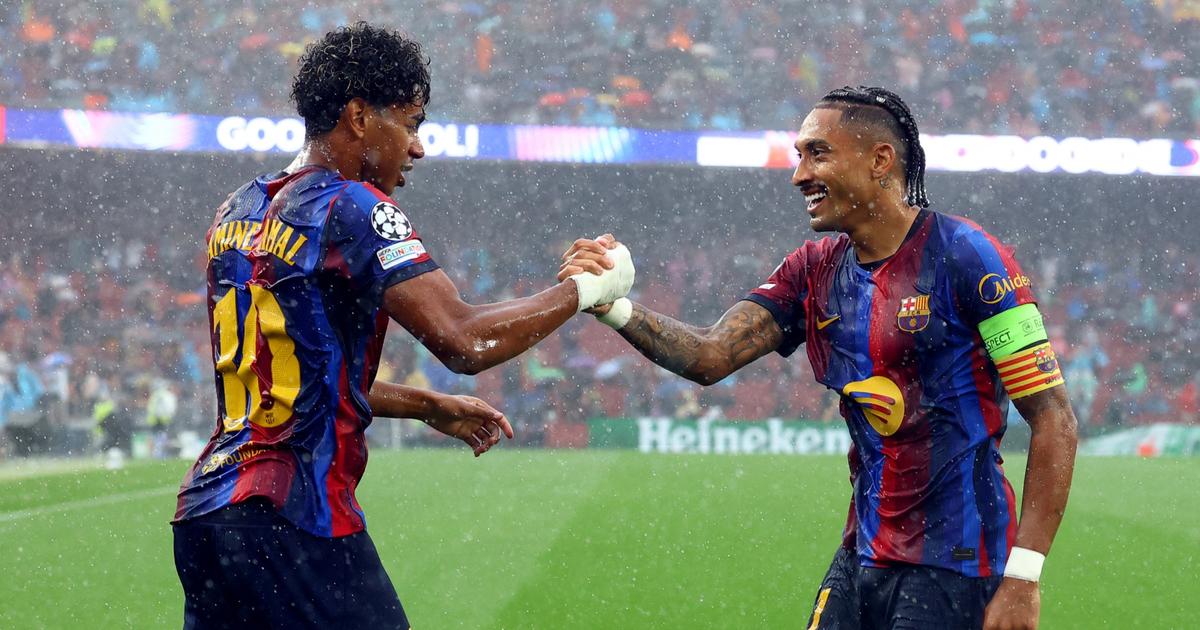 Ligue des champions : le Barça écrase le Feyenoord grâce à Lamine Yamal