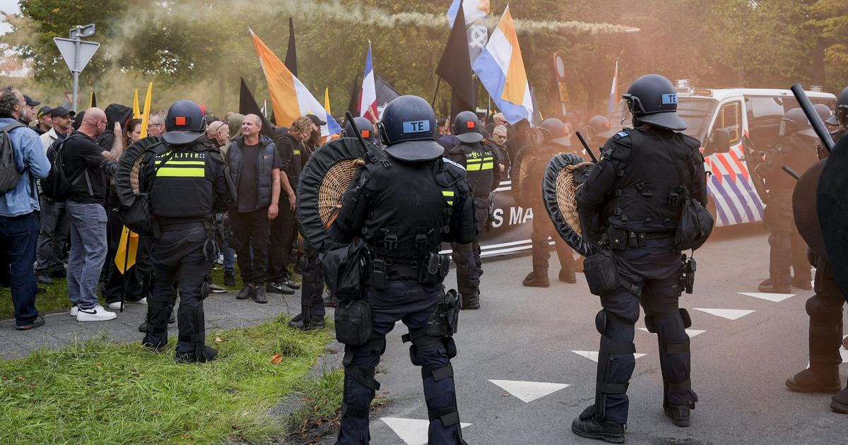 Pays-Bas : des échauffourées éclatent entre police et manifestants anti-immigration à La Haye