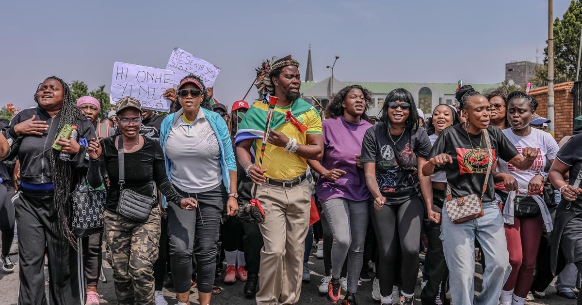 Meurtres de femmes en Afrique du Sud : des habitants se mobilisent pour dire «ça suffit!»