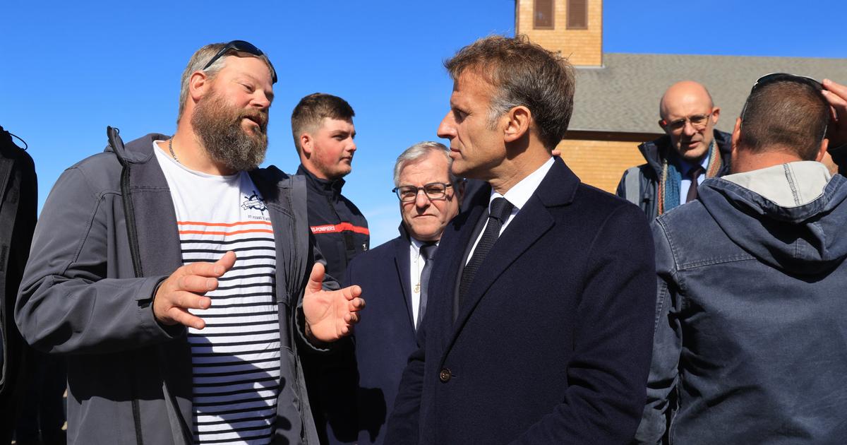 Emmanuel Macron fait une visite historique à Miquelon