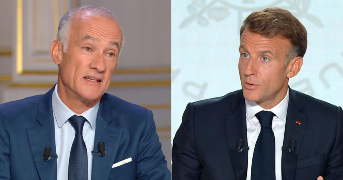 «Il a dû faire son plein d’essence avant de venir» : la pugnacité de Gilles Bouleau saluée face à Emmanuel Macron