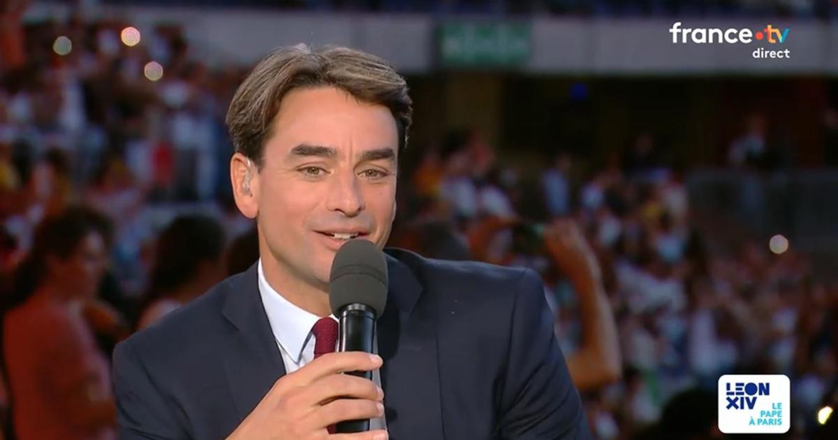 «Les joies du direct» : Julian Bugier déstabilisé sur France 2 pendant la visite du pape Léon XIV