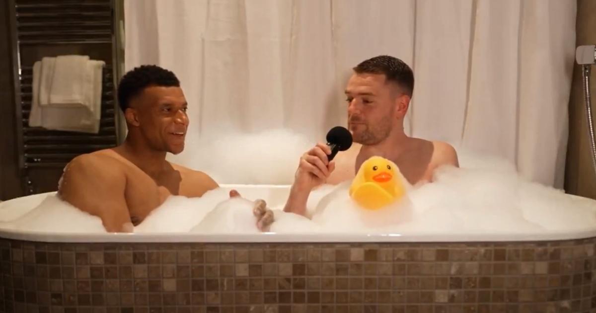 «Prêt à tout pour le ballon d’or» : Kylian Mbappé a-t-il vraiment été interviewé dans le bain de Jeremstar ?