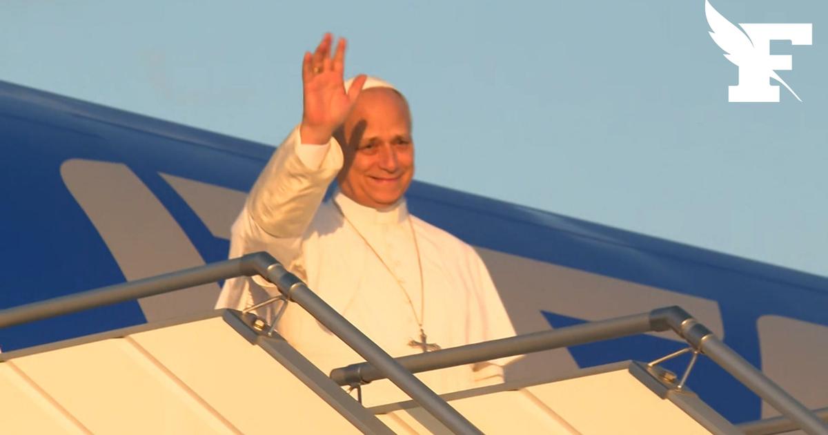 L’avion du pape Léon XIV a décollé pour Paris
