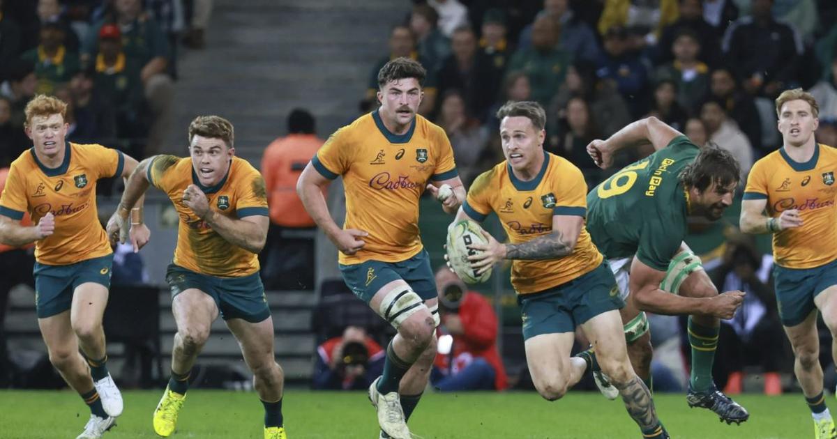 Rugby : en vidéo, le résumé de l’incroyable exploit des Australiens, réduits à 11, face aux Springboks