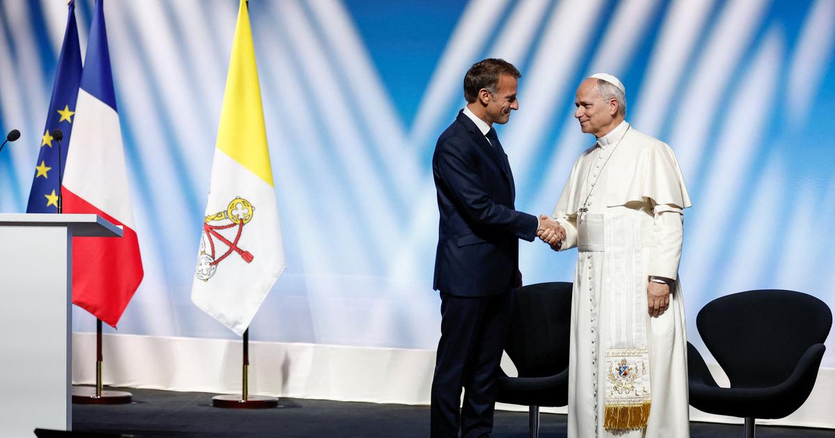 À Metz, les images du pape Léon XIV en chantre de la paix en Europe