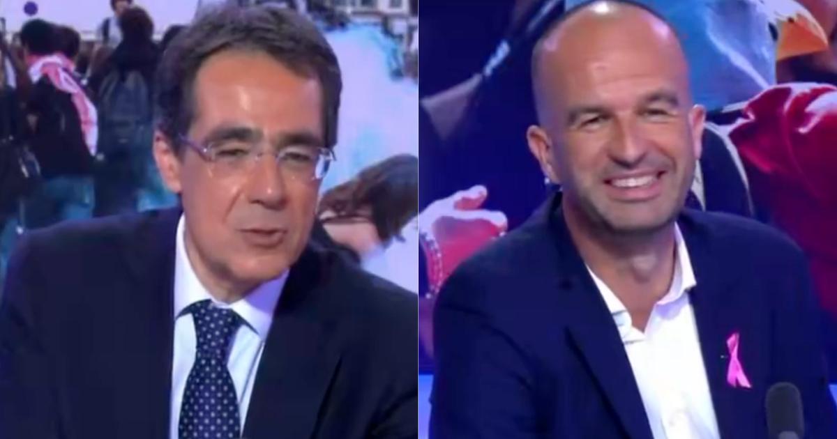 «Vous êtes une tête d’ampoule» : l’étonnante remarque de Darius Rochebin à Manuel Bompard