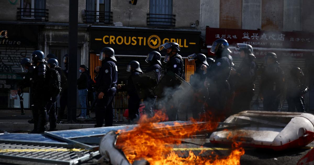 «Cela explose de partout» : en marge du blocus des lycéens, les forces de l’ordre en première ligne pour éviter le chaos